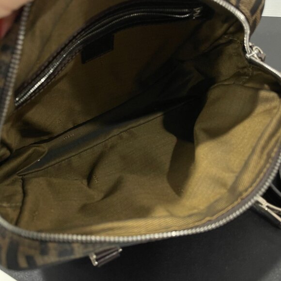 Fendi Zucca Square Handle Bag Preloved (JB1157) - Picture 5 of 6